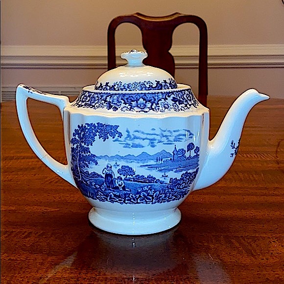 Swinnerton’s Other - Staffordshire Silverdale by Swinnerton’s English China Teapot & Lid